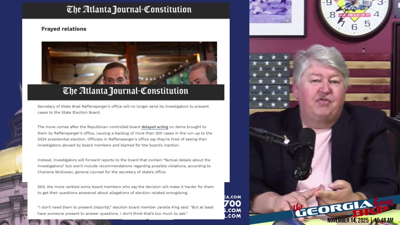 Trump RICO Witch Hunt Clings to Life as Georgias Election Cover-Up Boils Over