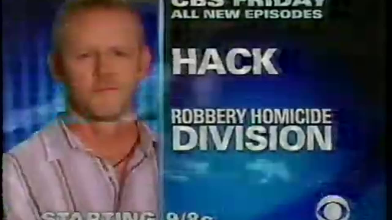October 21, 2002 - CBS Promos for Letterman & Hack
