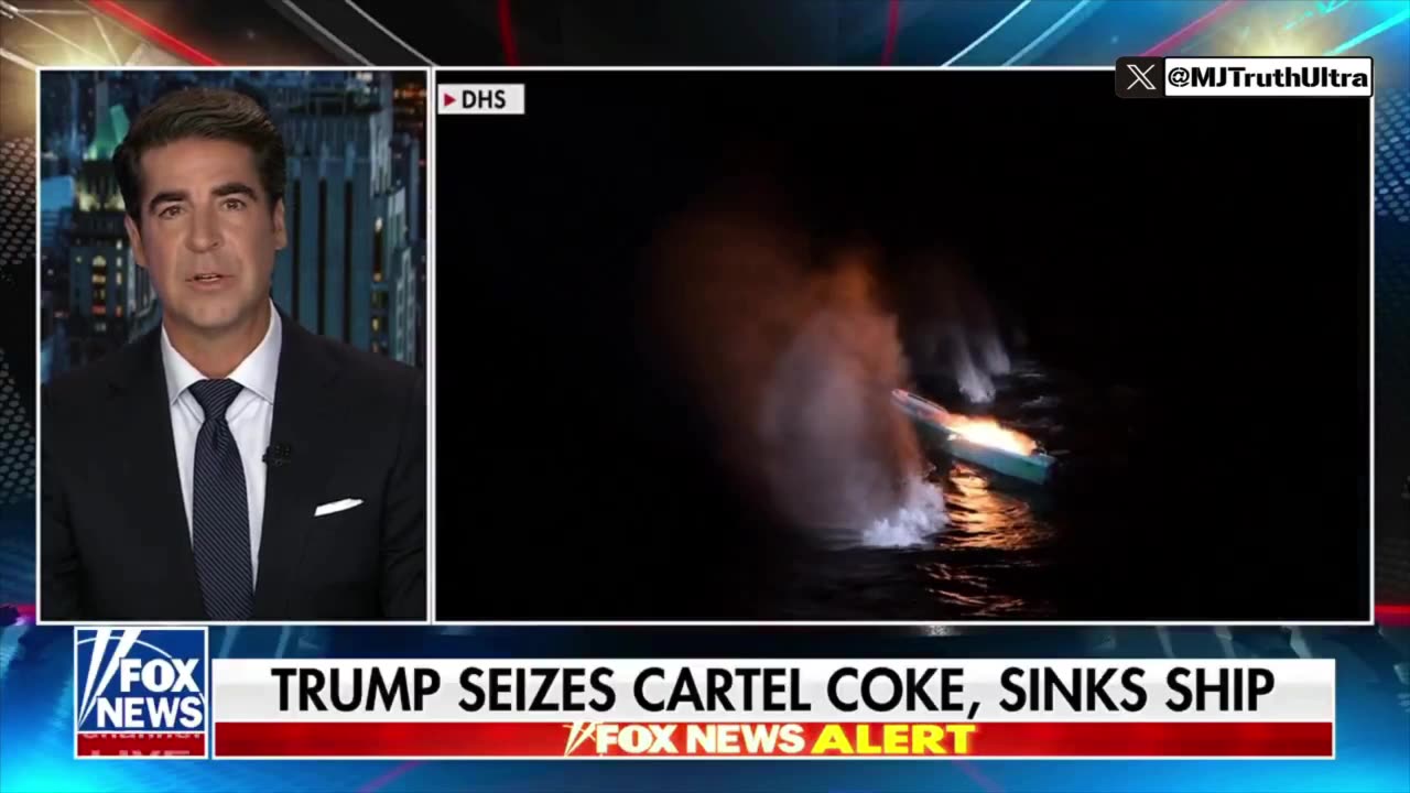 BREAKING⛔️The Trump Admin just BLASTED another Drug Boat heading for America