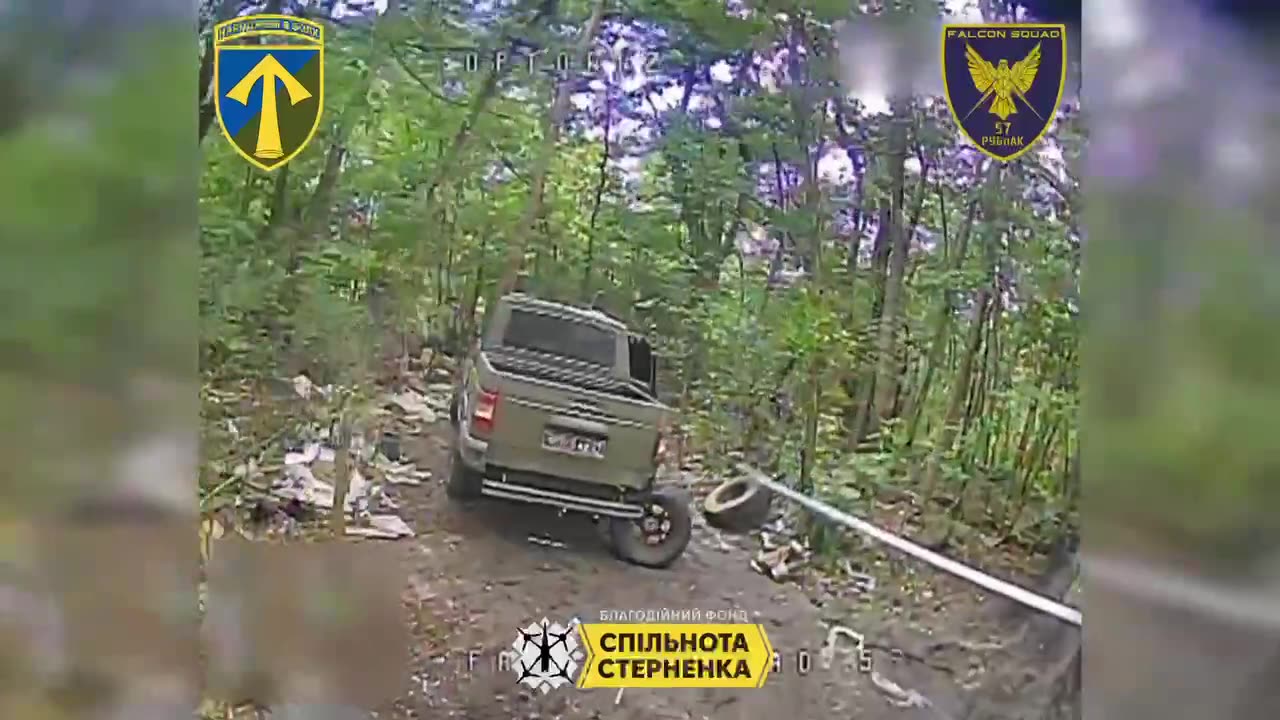 π₯ Falcon Squad struck Russian TOS-1A Solntsepyok in Vovchansk direction!