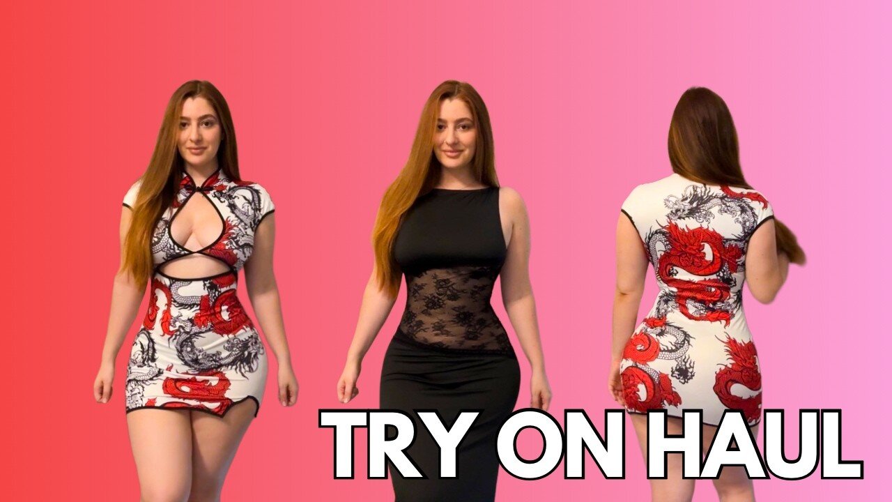 Sexy Spring Try On Haul (Dresses, Leggings, Swimsuit)
