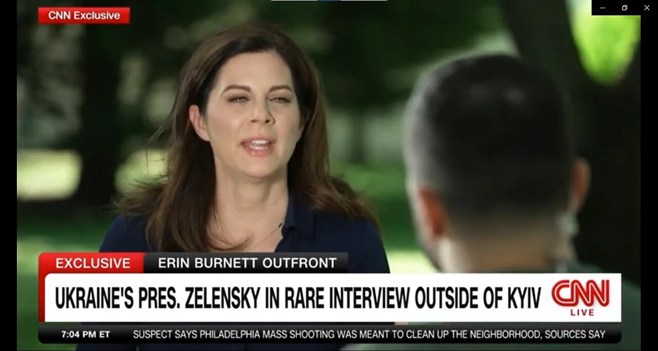 Ukraines President Zelenskys Interview On CNNs Outfront w Erin Burnett (FULL)
