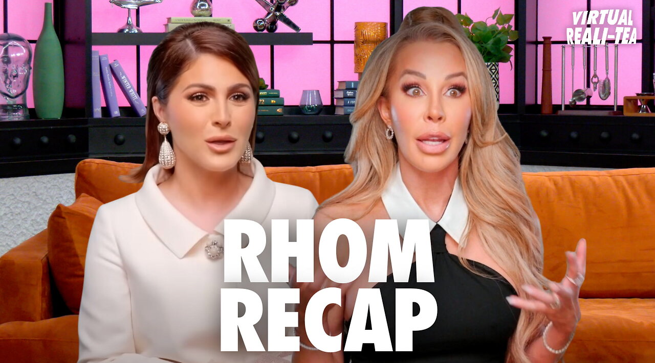 RHOM recap: Virtual Reali-Tea talks newbie Stephanie Shojaee and Lisa Hochsteins face off in sprinter van feud