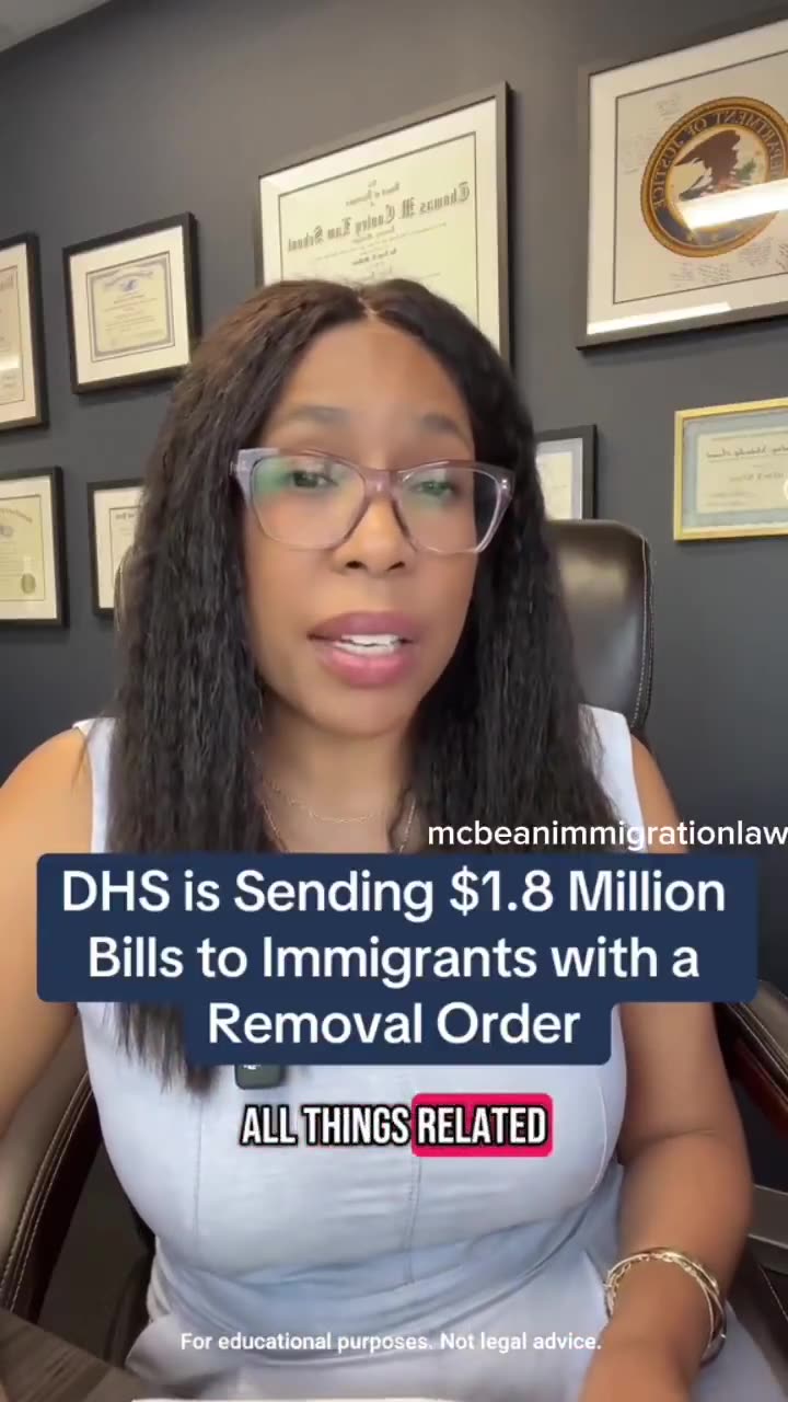 HUGE‼️THE ONLY WAY ILLEGAL IMMIGRANTS CAN AVOID THE MASSIVE $1.8M FINE THEY MUST SELF DEPORT IMMEDIATELY !