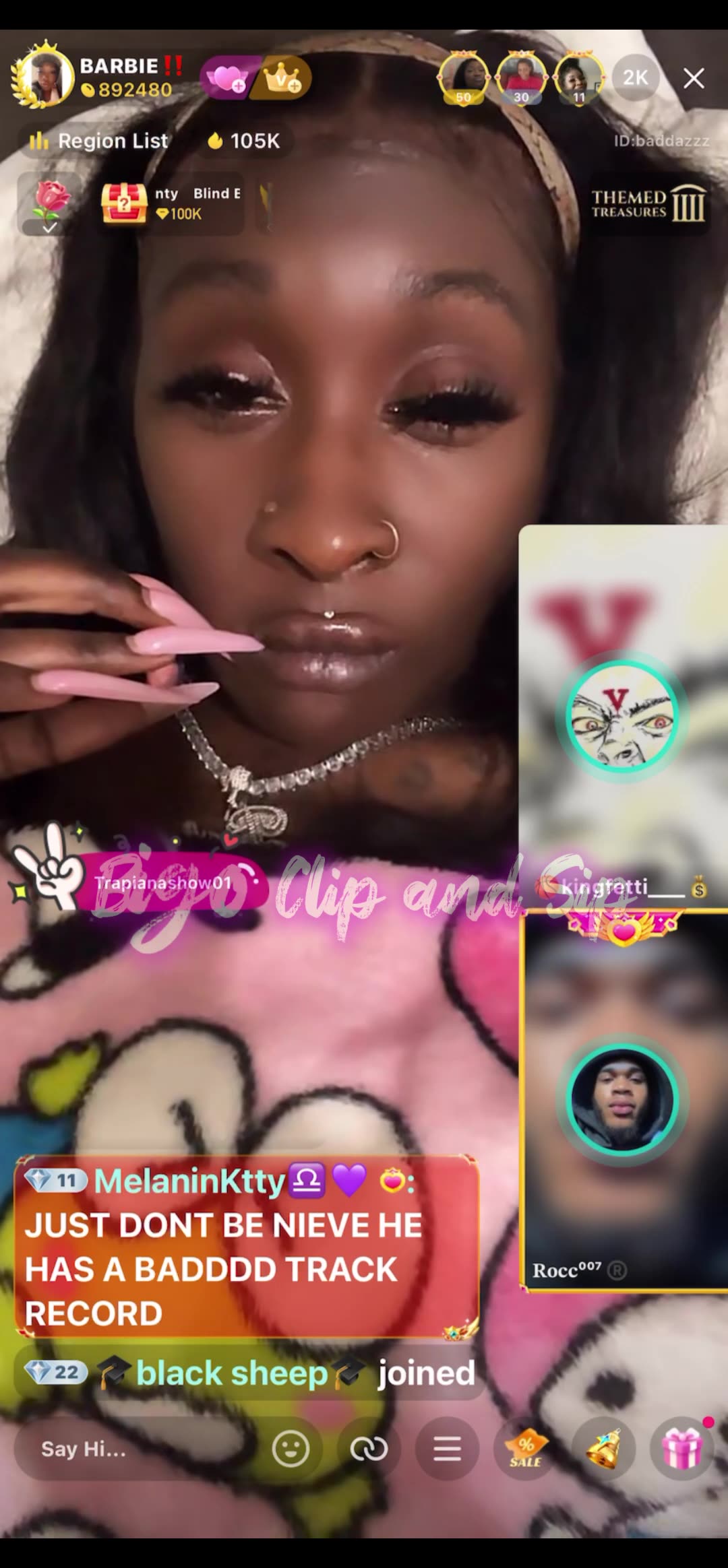 Barbie gets advice from comments about linking w/TKO 6/11/25 #bigoclipandsip