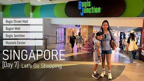 [Day7 - Singapore] Exploring the Best Malls in Singapore!