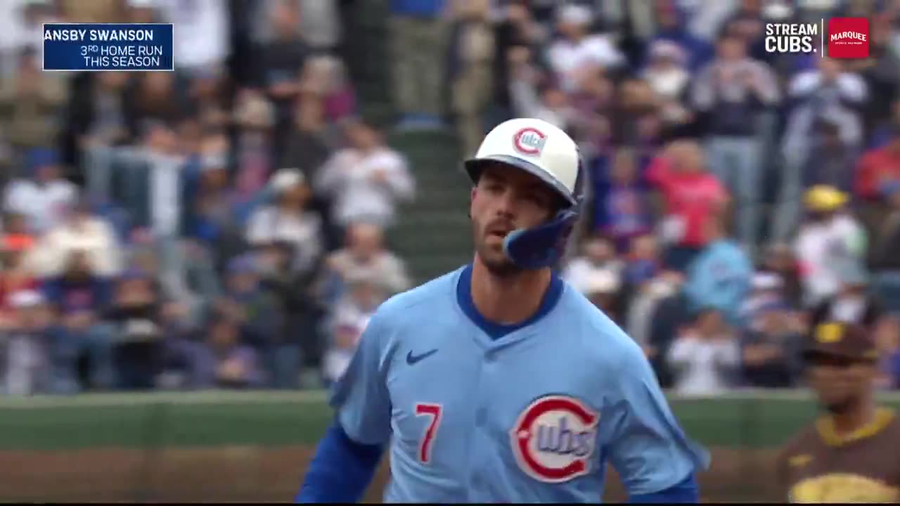 MLB - Dansby Swanson touches em all ๐ช
