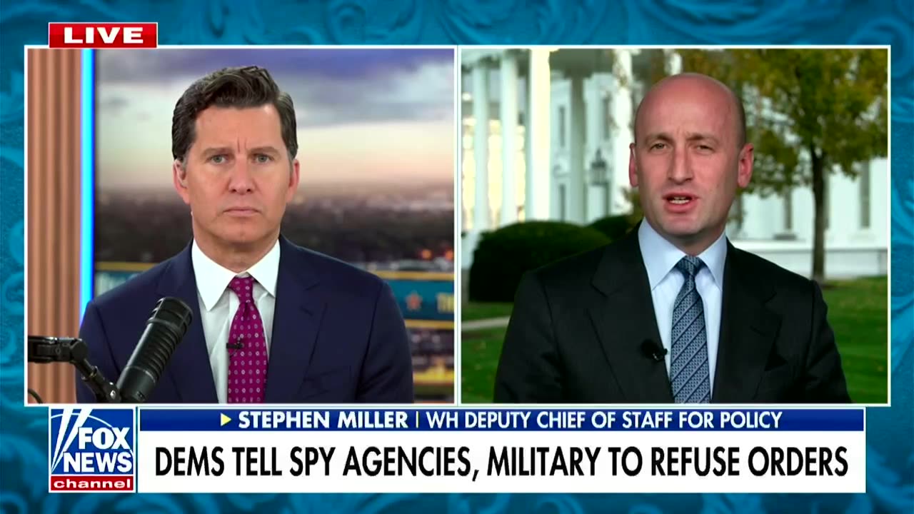 Rebellion! Stephen Miller flips after Dems tell troops to refuse illegal orders