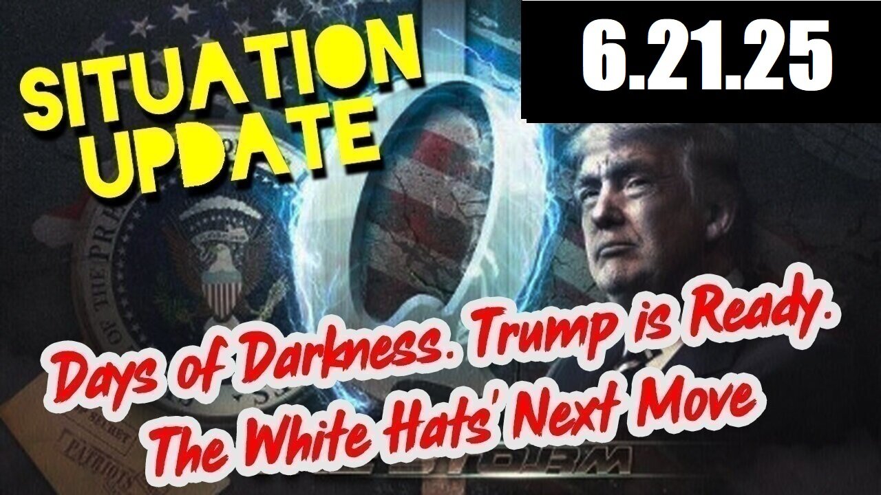 SITUATION UPDATE 6/21/25 - Cyber Attacks, Victory Declared Over Globalists D.C, Restored Republic