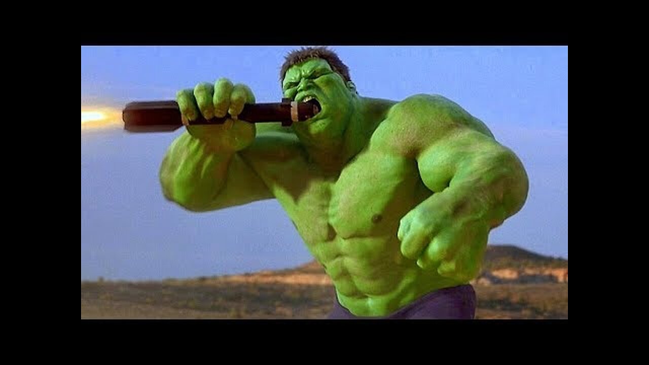 HULK Clip - Hulk Escapes Military Base (2003)