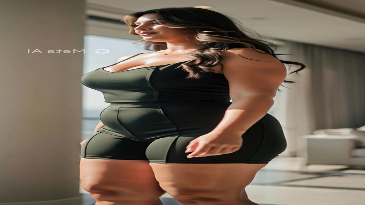 👗 Girl AI Fashion Trends 💎 Curvy Models Wide Hips Luxury Style