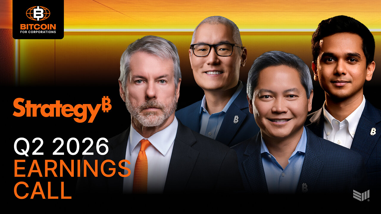 LIVE: Strategy (MSTR) Earnings Call Q2 2026