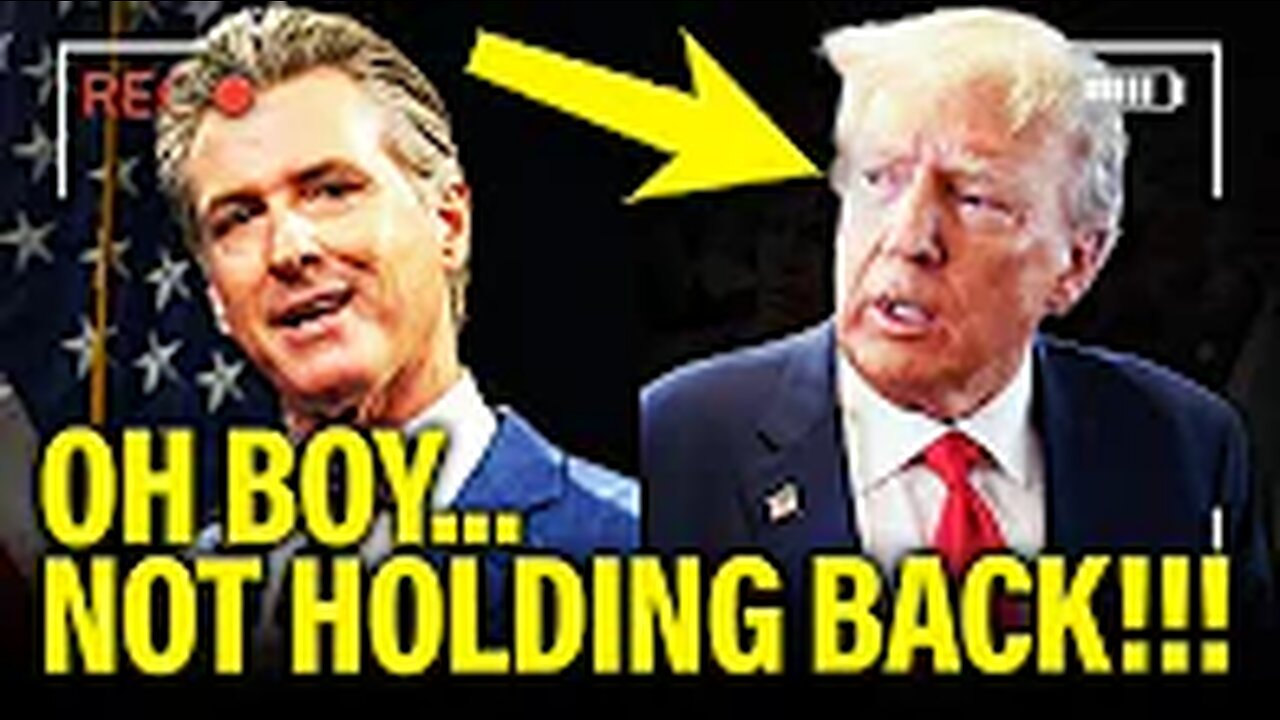 Trump COGNITIVE DECLINE laid bare for ALL TO SEE by FURIOUS NEWSOM
