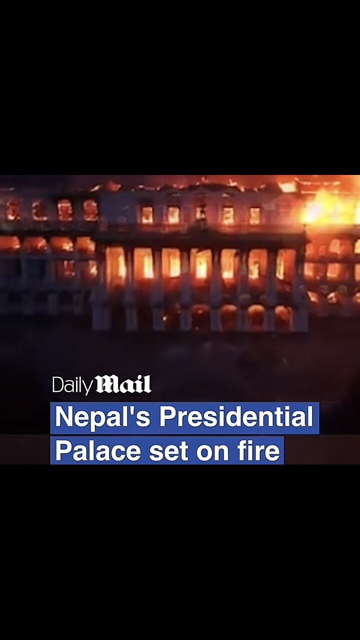 Nepal Presidential Palace Burning + Memes & Research