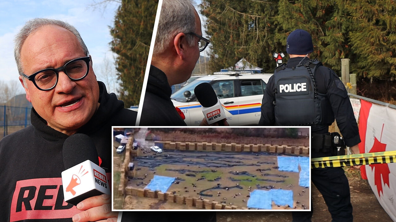 COWARDS!: Ezra Levant confronts RCMP after ostrich cull