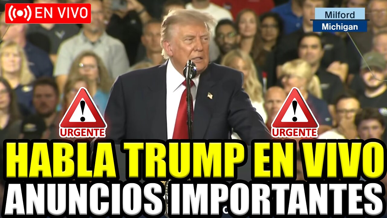 🔴URGENTE TRUMP EN VIVO CON ANUNCIOS POR LAS ELECCIONES DE ESTADOS UNIDOS