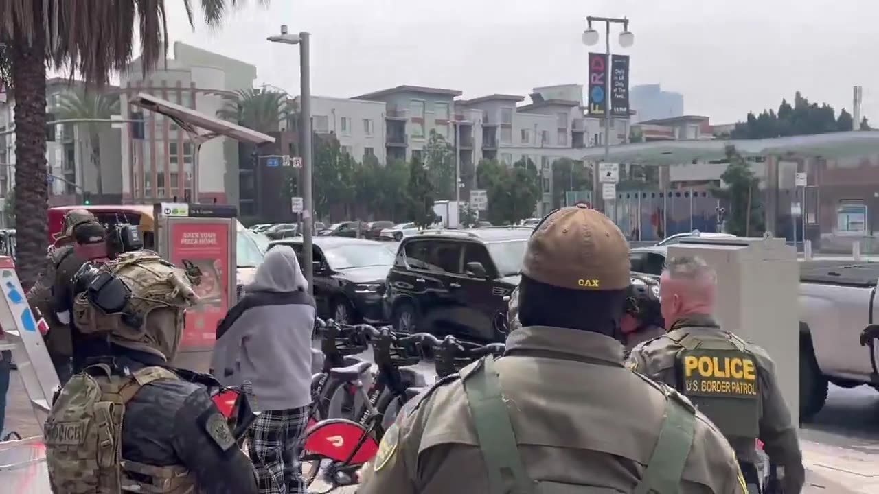 Border Patrol Rounds Up Illegal Outside Venue Hosting Newsom’s Redistricting Rally