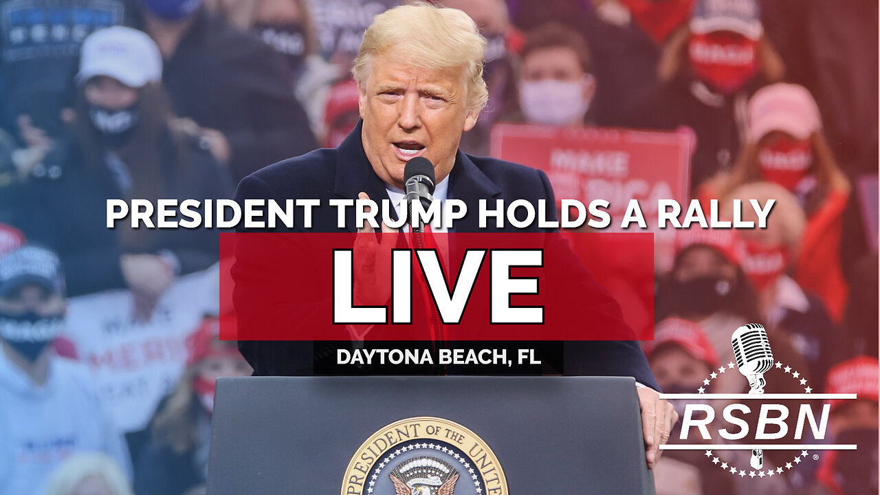 Trump Text LIVE: President Trump Holds a Rally in Daytona Beach, FL - 10/30/26