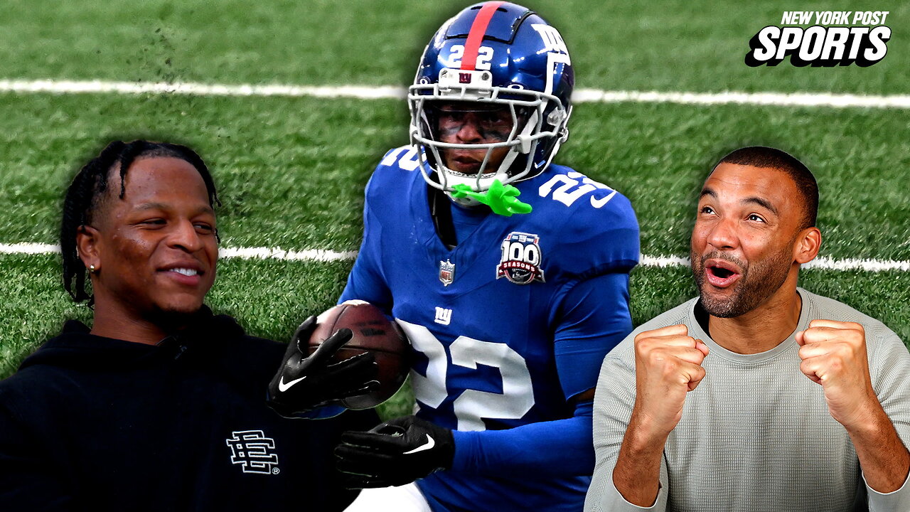 Giants Dru Phillips reacts to his emotional NFL Draft video from 2024