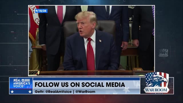 Neil W. McCabe On President Trump Saying He Is Banning CNN, MS NOW And Politico From The White House: They haven't left, they're still broadcasting fr