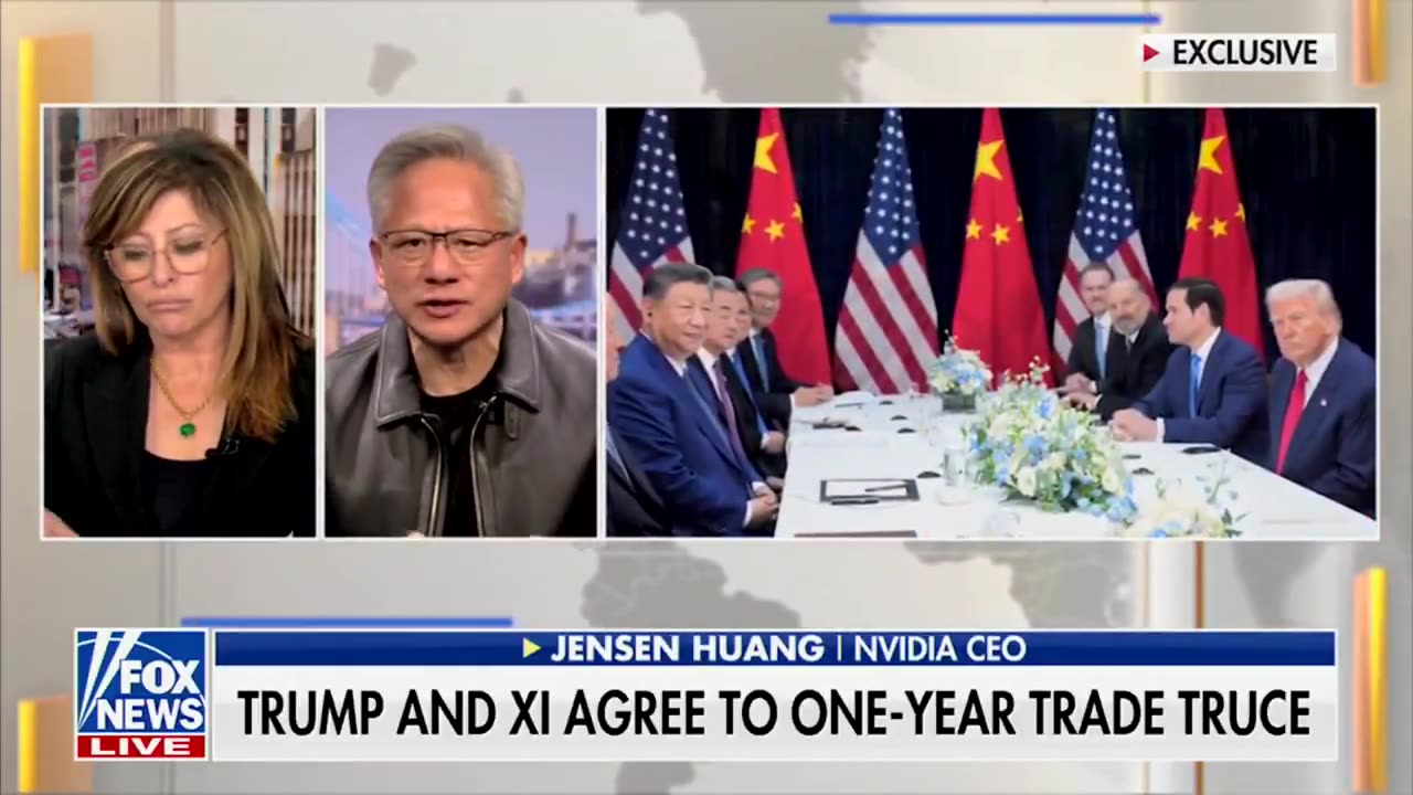 📌 What an achievement. This is a milestone meeting, says Nvidia CEO
