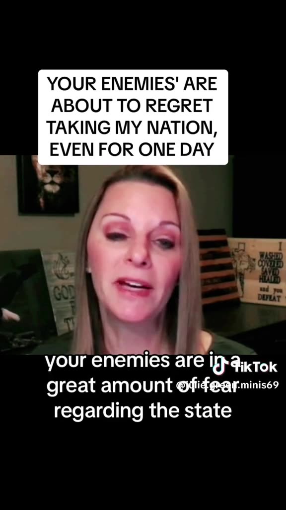 YOUR ENEMIES ARE ABOUT TO REGRET TAKING MY NATION, EVEN FOR ONE DAY