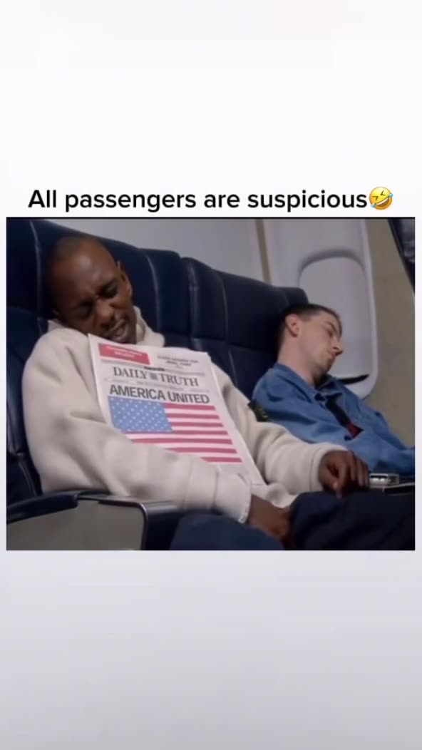 All passengers were suspicious 😵💫