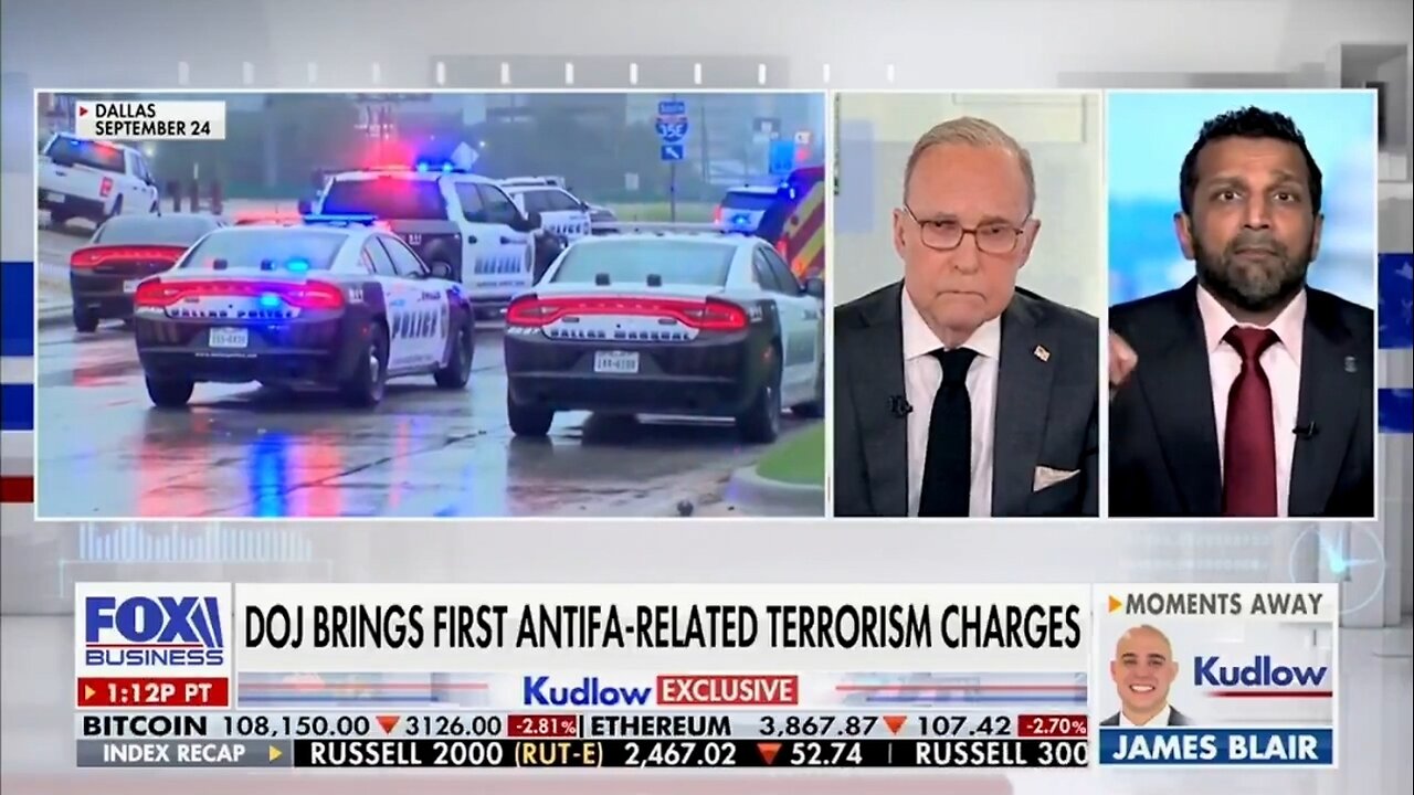 FBI Director Announces First Antifa Terrorism Charges