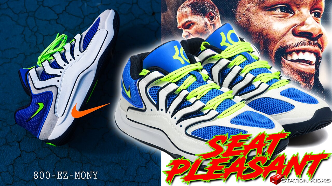SEAT PLEASANT THE NEW NIKE KD 18🔵🟢