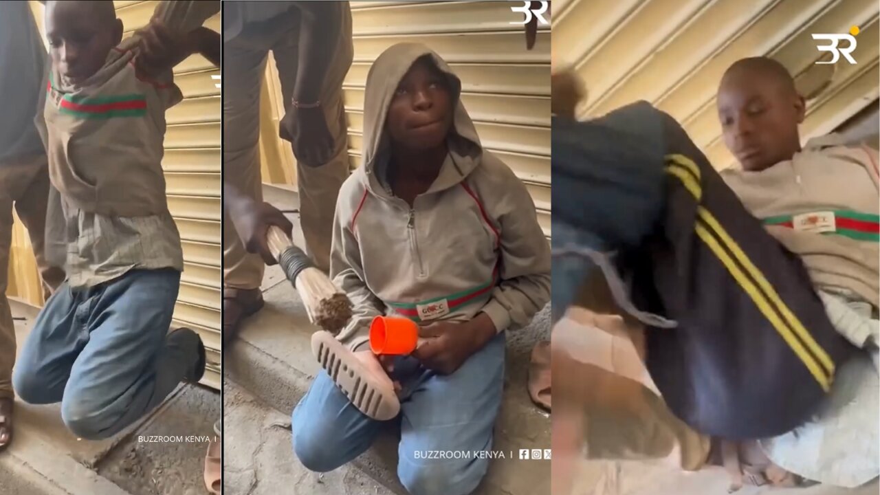 Tanzanian Exposed Pretending to be Disabled & Begging In Kenya