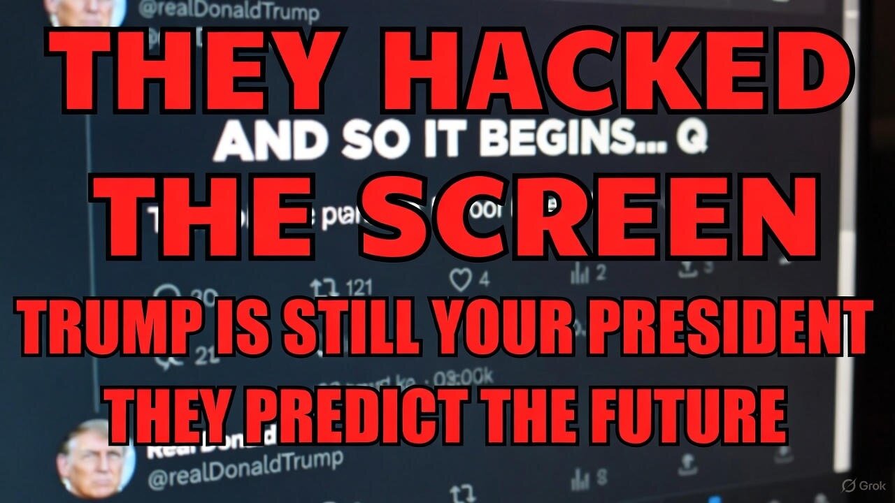 TRUMP IS STILL YOUR PRESIDENT: The Message They Cant Stop