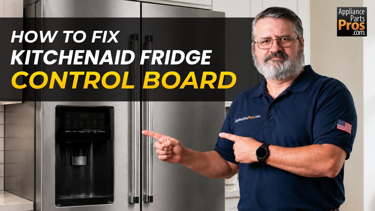 Rumbles Controller How to Test and Replace a KitchenAid Refrigerator Main Control Board