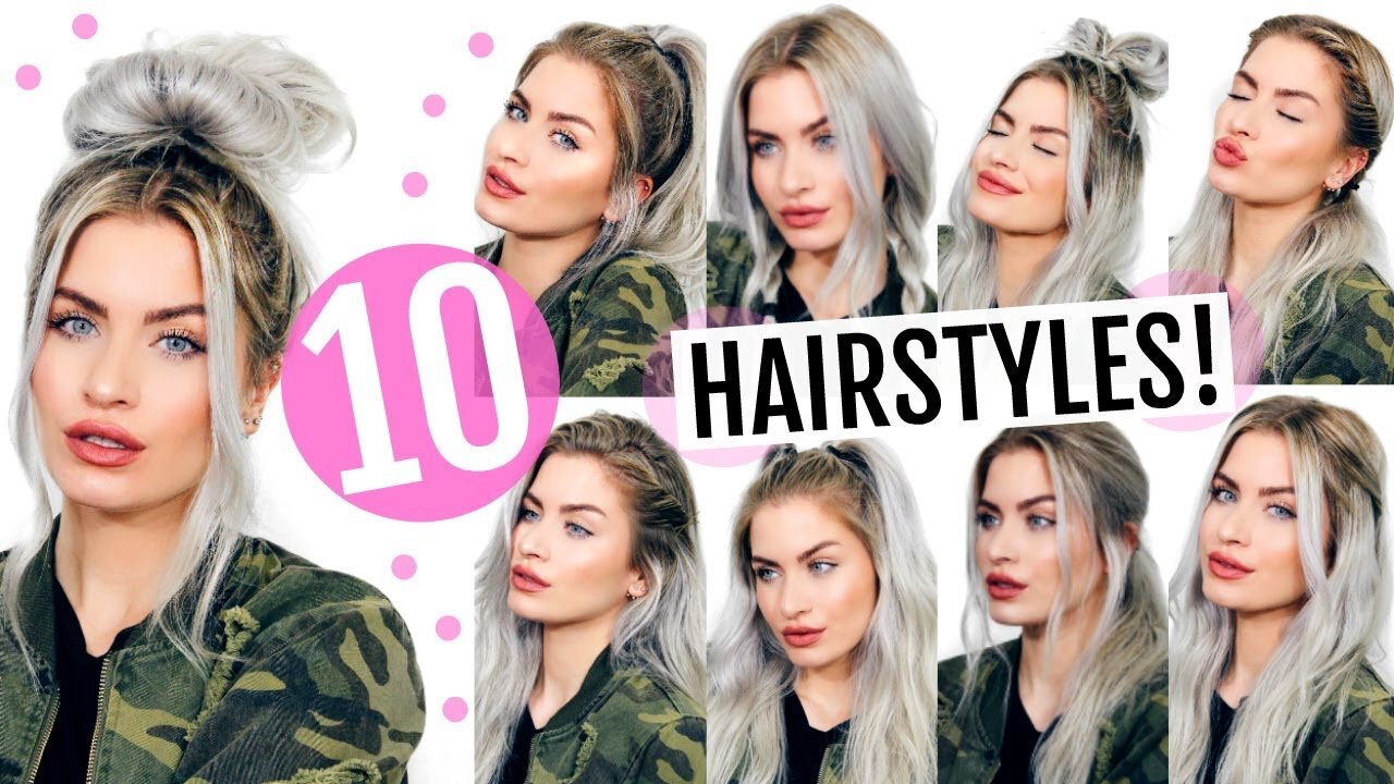 Lyss Ryann: 10 Easy Heatless Back to School & Work Hairstyles | KYZTV