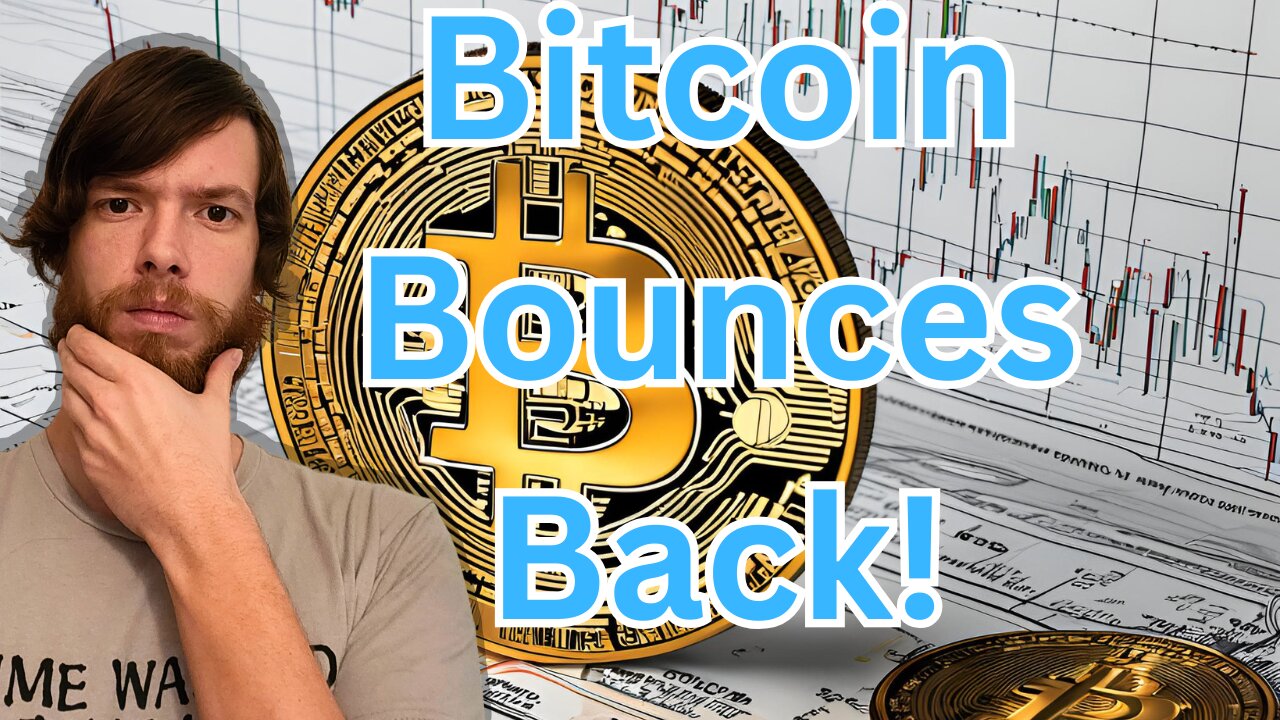 Bitcoin Bounces Back! #crypto #grt #xrp #algo #ankr #btc