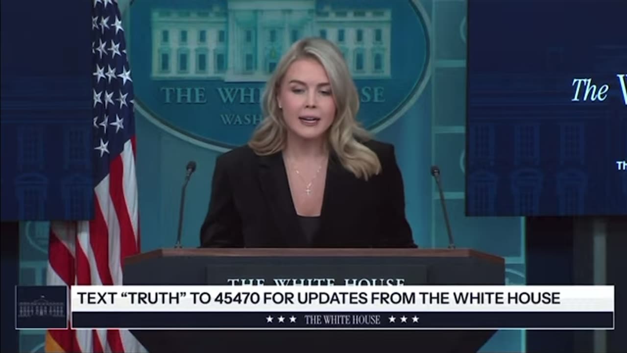 Leavitt GOES OFF on Reporter Suggesting Trump Wants to Execute Members of Congress