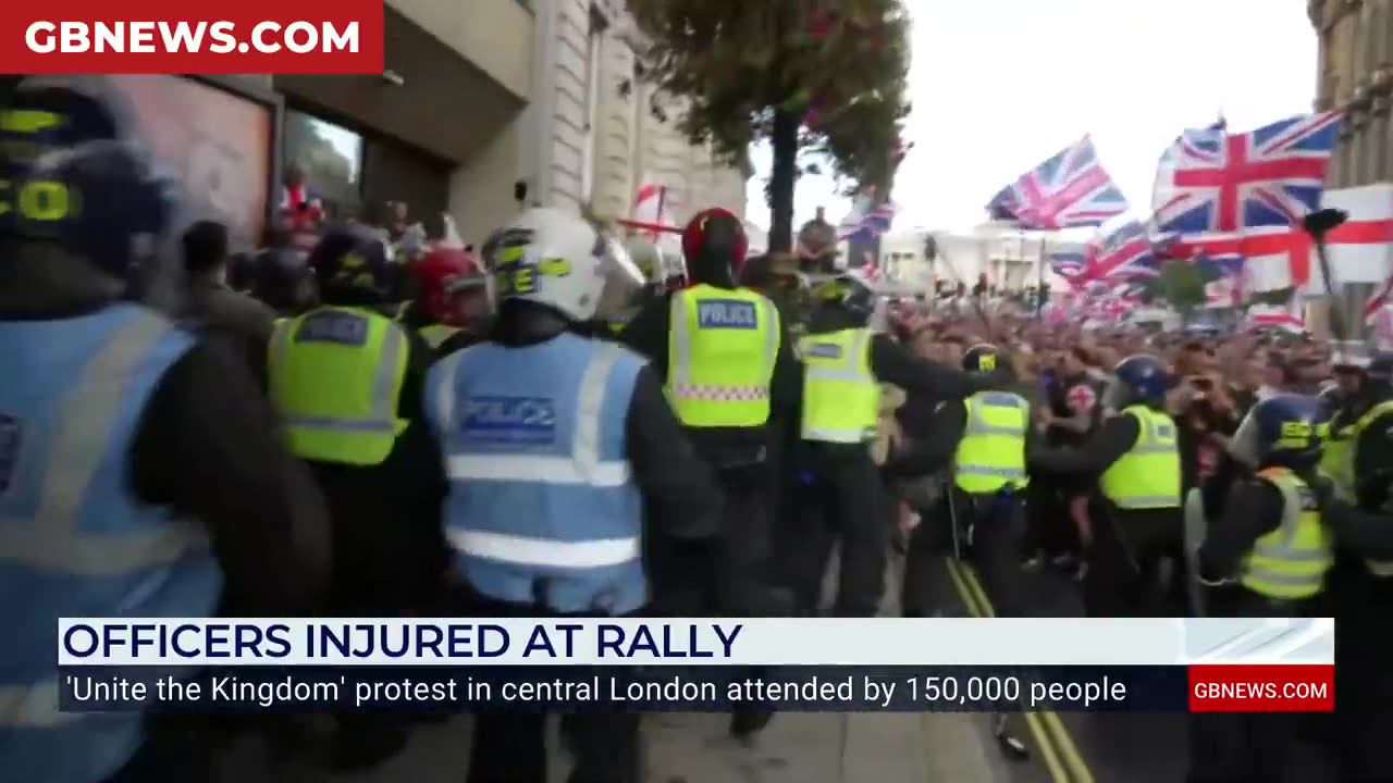 GB News Dougie Beattie shares his experience at the Unite the Kingdom protest in London yesterday