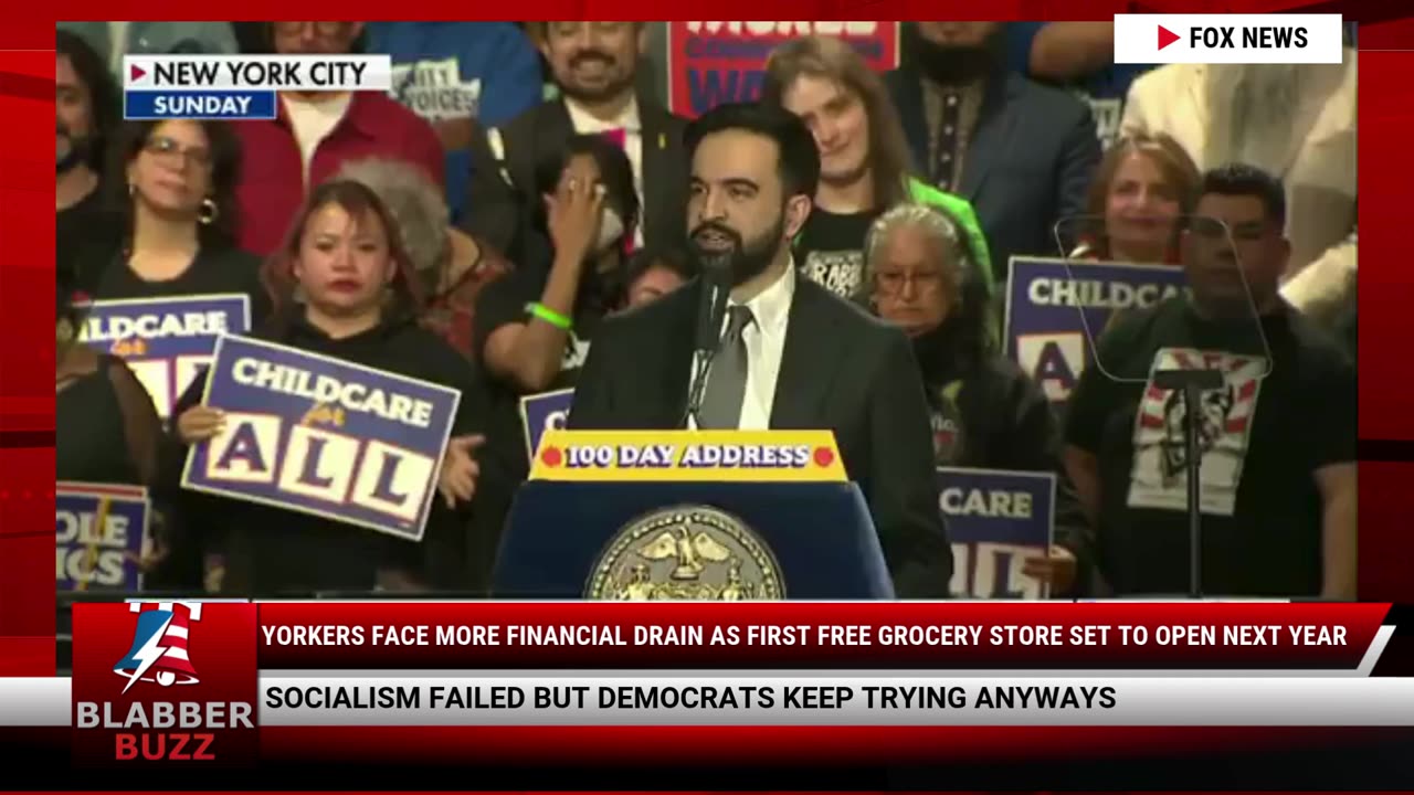 New Yorkers Face More Financial Drain As First Free Grocery Store Set To Open Next Year