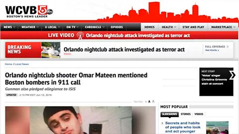 Orlando Shooting Hoax artwork