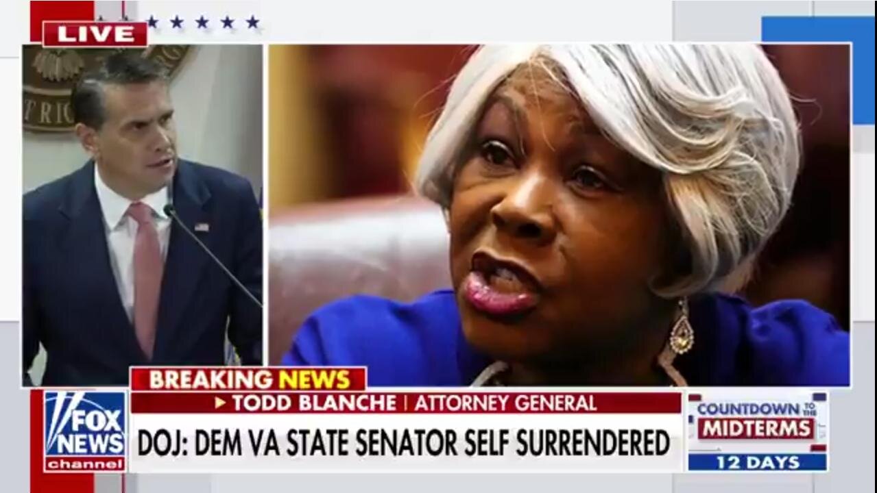 VA Sen Lucas Faces 5 Charges: Racketeering Conspiracy for one ~ Blanche