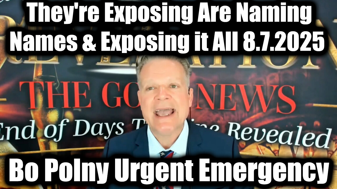 Urgent Emergency 8.7.25 - Theyre Exposing Are Naming Names & Exposing it All