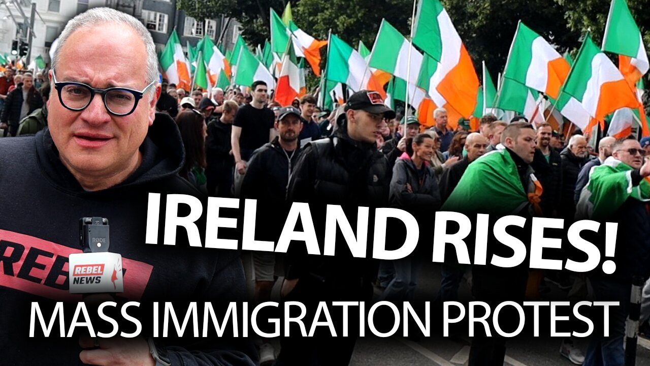 This is what I saw at Irelands protest against mass immigration