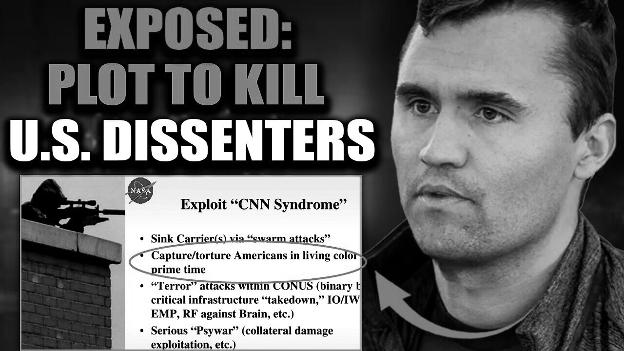 Leaked Govt Files Expose Mossad Plot To Assassinate Charlie Kirk