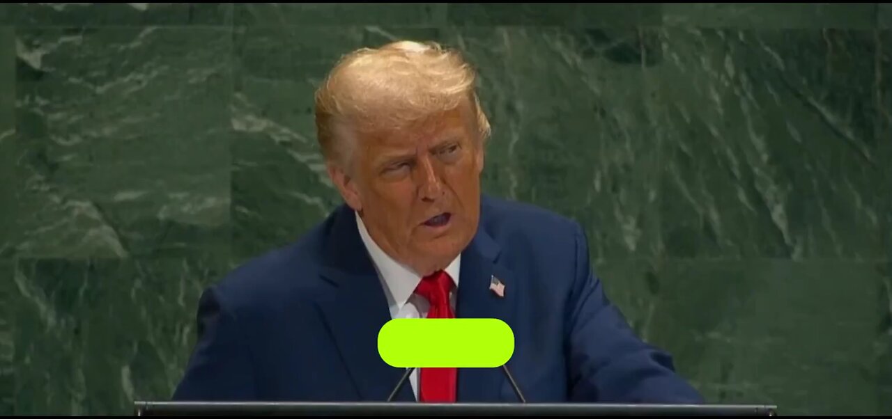 Trumps Explosive UN Speech: Climate Change is the Greatest Con-Job Ever!