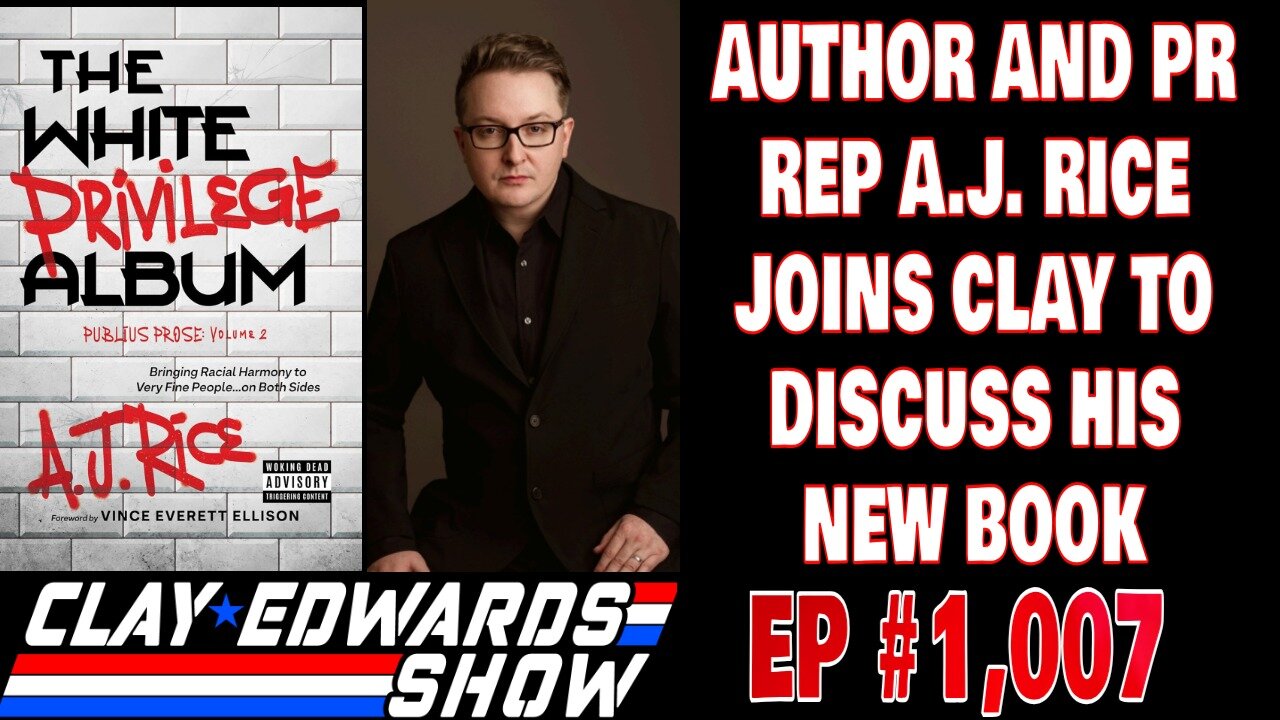 EXCLUSIVE INTERVIEW W/ A.J. RICE - AUTHOR OF THE WHITE PRIVILEGE ALBUM