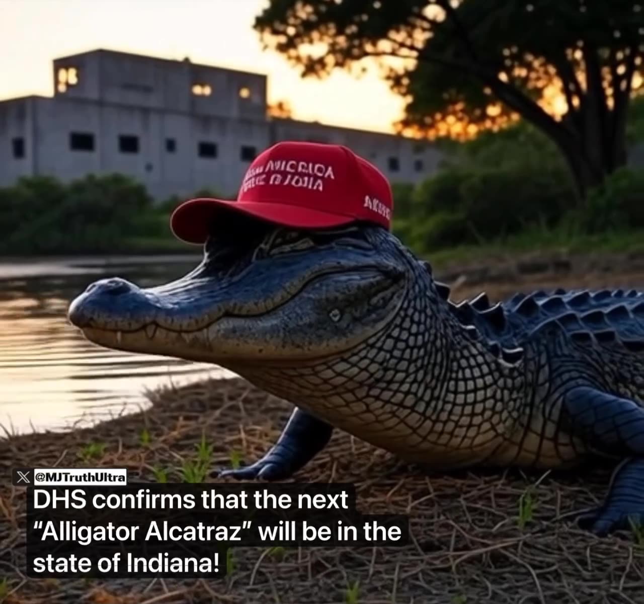 DHS confirms to the next “Alligator Alcatraz” will be in the state of Indiana