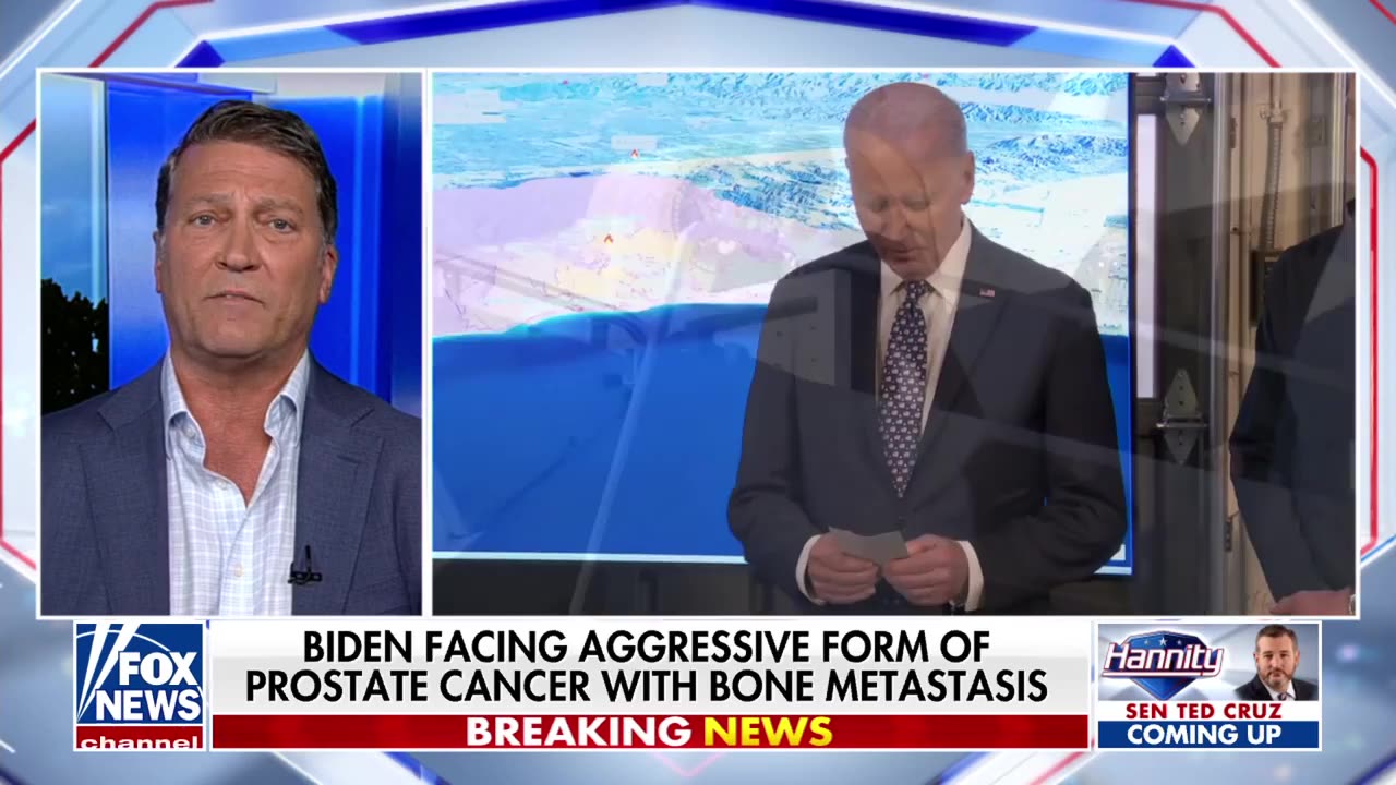 Its inconceivable Biden has prostate cancer after just leaving office, Ronny Jackson says
