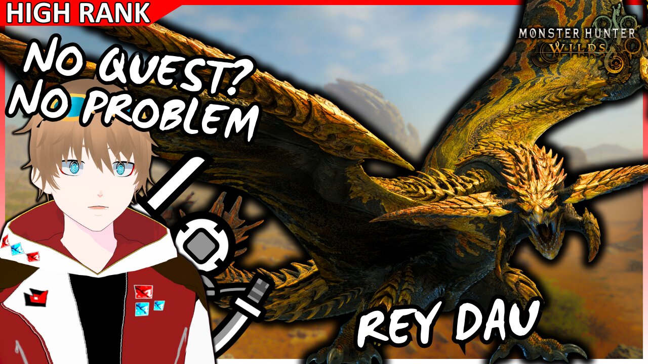 High Rank Rey Dau isnt too Bad l Monster Hunter Wilds