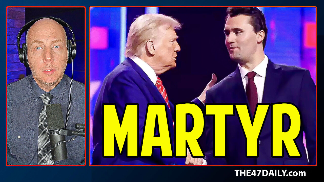 TRUMP Calls Charlie Kirk a Martyr in Oval Office Address