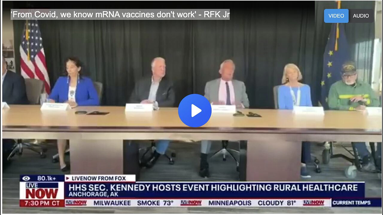 ‘From Covid, we know mRNA vaccines dont work - RFK Jr