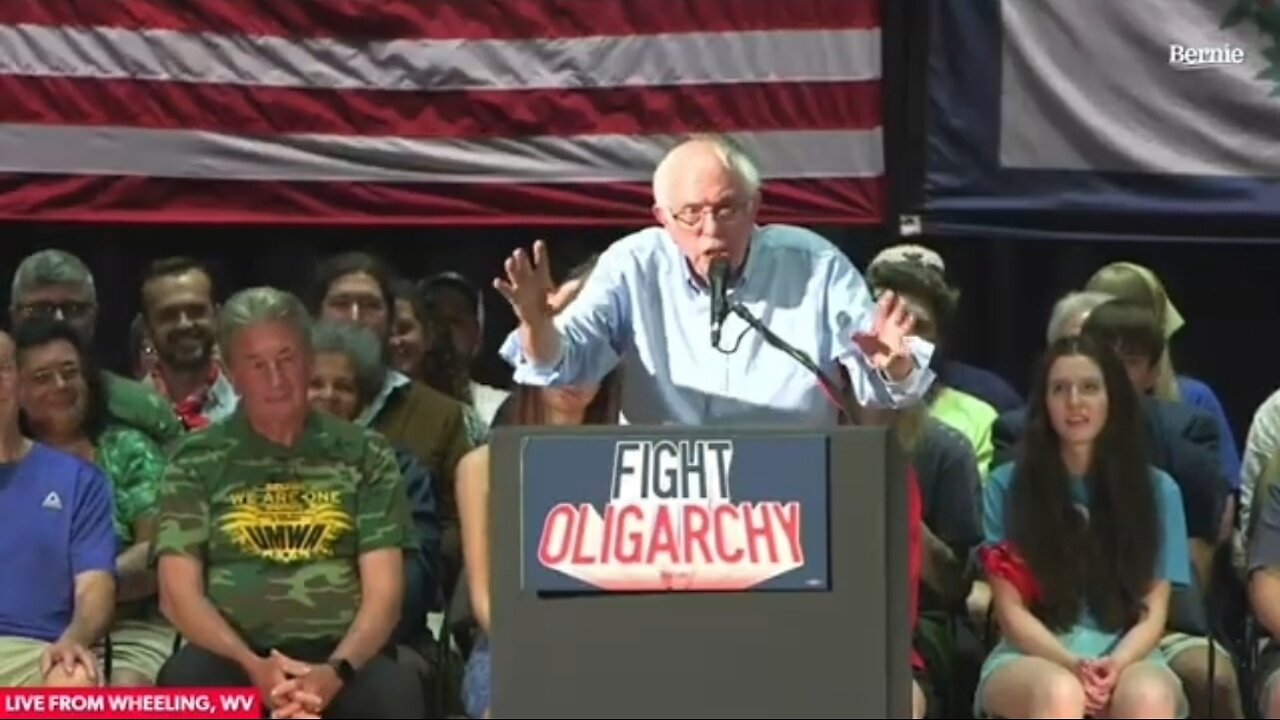 Sen Bernie Sanders Claims GOP Religion Is Greed